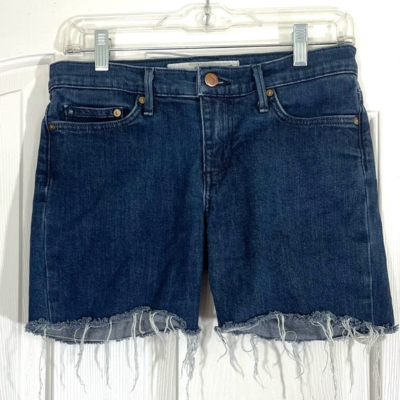 Joe’s Jeans Cocoa Wash Denim Distressed Shorts - Picture 1 of 7